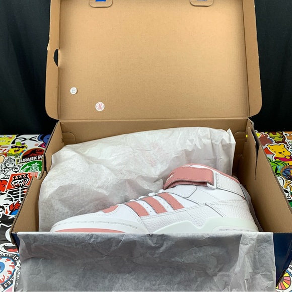 Adidas Forum 84 Mid Pink Womens Various Sizes - Picture 13 of 14